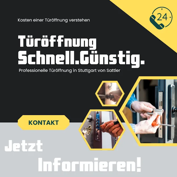 Türöffnung Stuttgart. Die Kosten für die Öffnung verstehen.